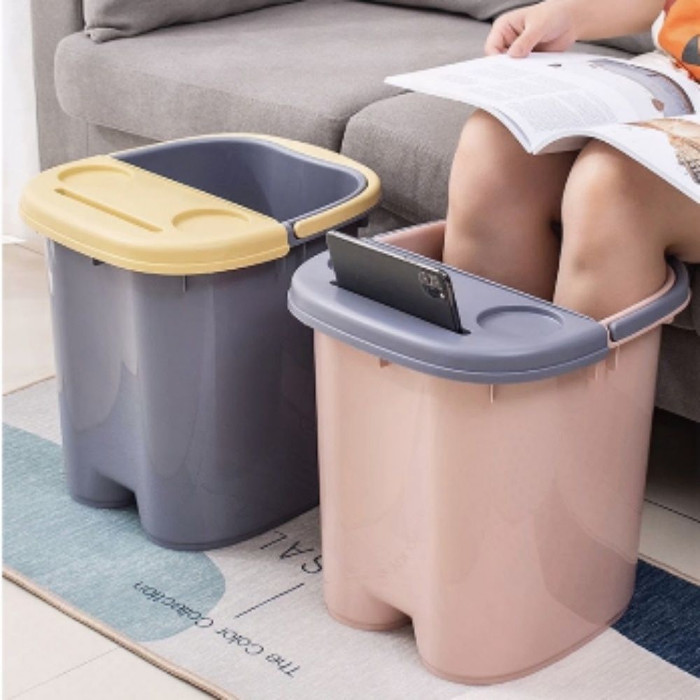 족욕기 습식 족탕기 가정용 발마사지 플라스틱 대야 홈스파