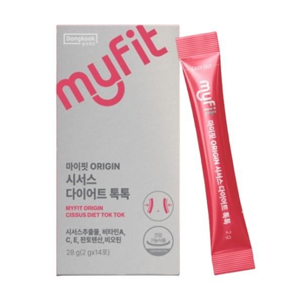 | 동국제약 | 마이핏 시서스 다이어트 톡톡 씨서스 스틱 가루 분말 추출물 14포, 1개 체형관리 허리둘레 운동보조