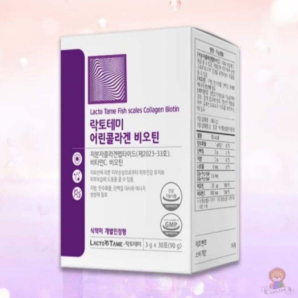 락토테미 하루밸런스 어린콜라겐 비오틴 3G X 30포 식약처인증 피부영양제 건강기능식품제품