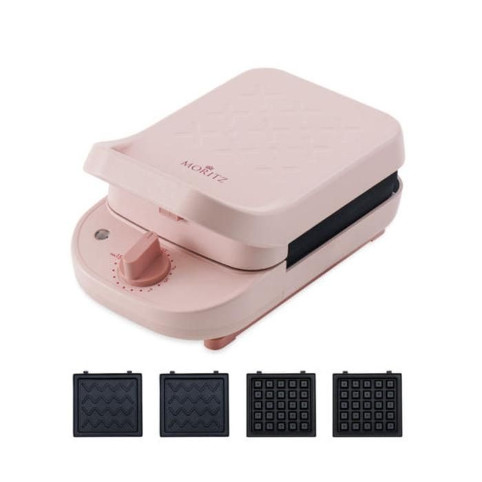 모리츠 2IN1 와플 메이커 타이머 샌드위치 핑크 추천