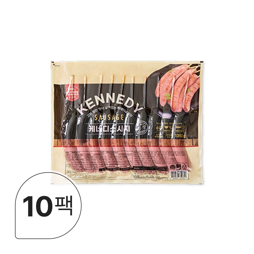 도나우 케네디 소시지 1.35kg (135g x 10ea) 10팩