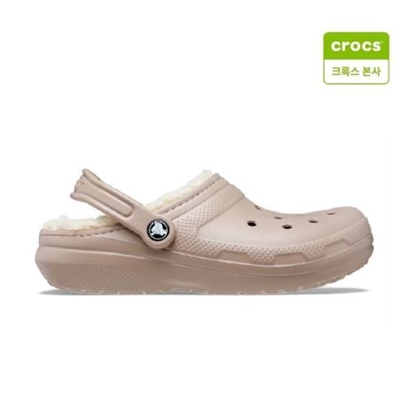 크록스 클래식 라인드 클로그 머쉬룸 본 203591-2YB 779301