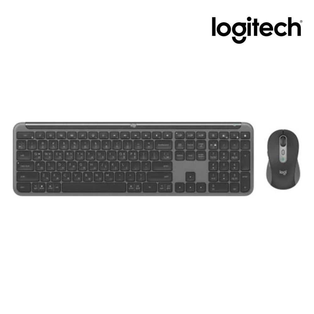 로지텍코리아 시그니처 슬림 MK950 무선 블루투스 키보드 마우스 세트 포함 국내 정품