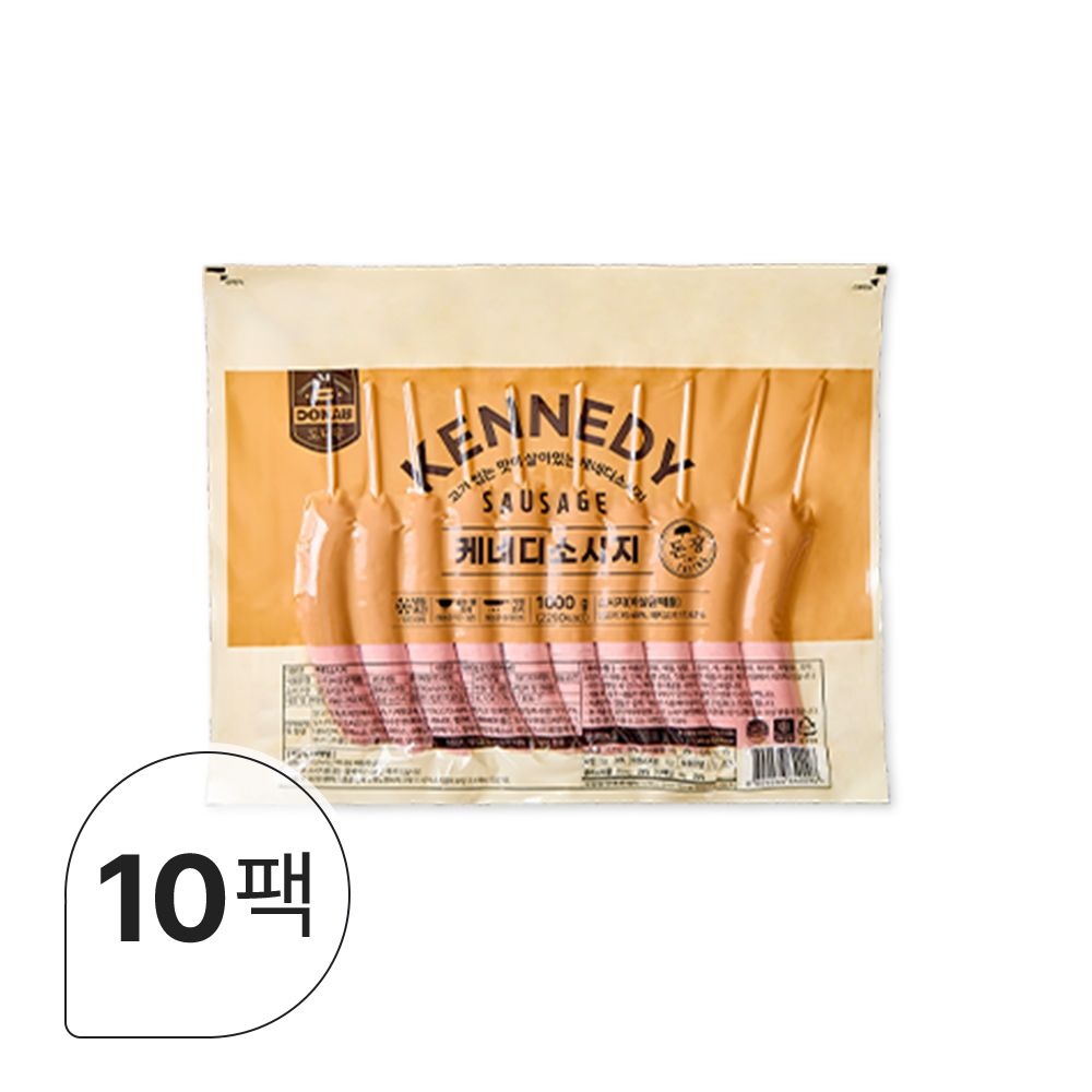도나우 케네디 소시지 1kg (100g x 10ea) 10팩