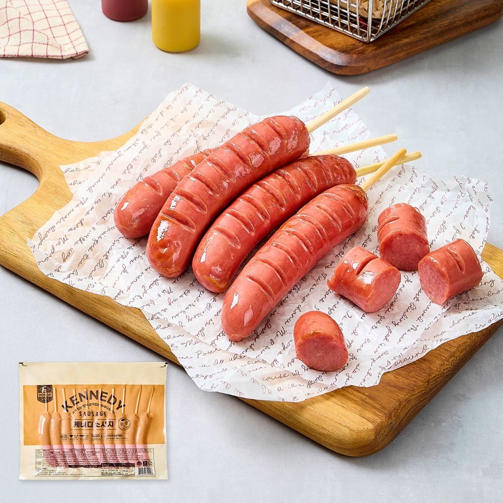 도나우 케네디 소시지 1kg (100g x 10ea) 1팩