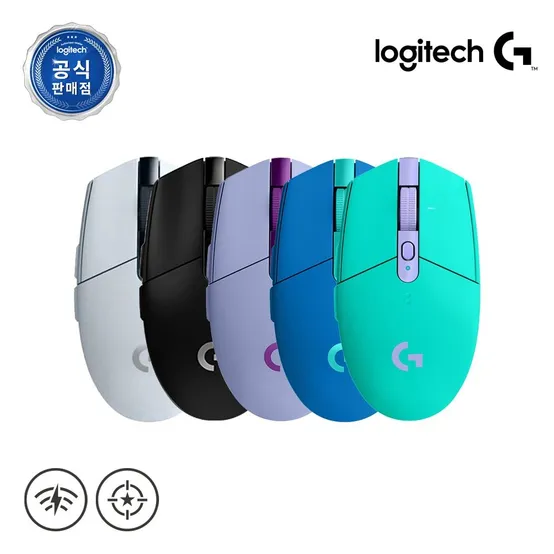 로지텍코리아 공식 G304 LIGHTSPEED WIRELESS 무선 게이밍 마우스 