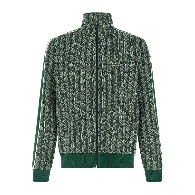 라코스테 파리 빈티지 자카드 모노그램 트랙재킷 SH1368 D1R