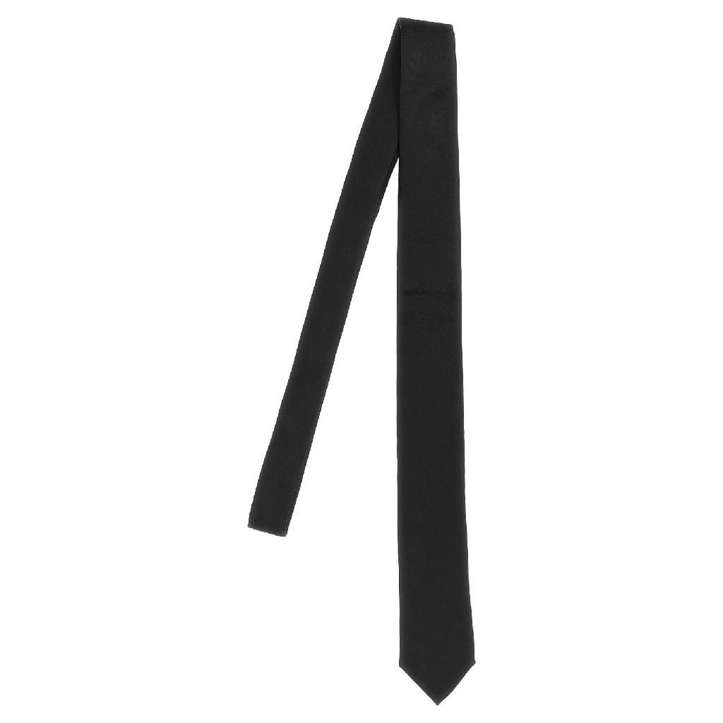 돌체앤가바나 Jacquard logo tie Black   GT149EFJ1JYN0000 [관부가세포함]