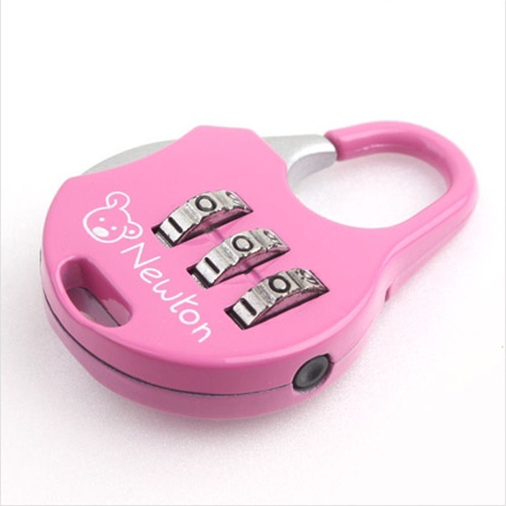 귀여운 학교 학원 사물함 캐비넷 잠금장치 다이얼 자물쇠 3단 사물함자물쇠