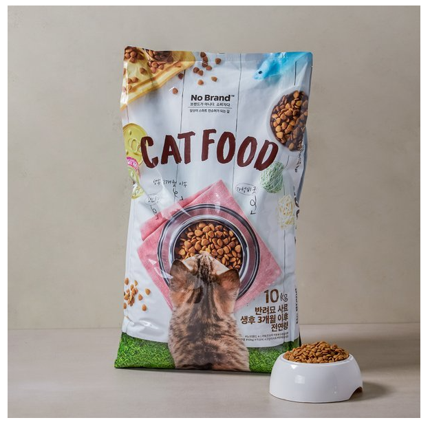 상세페이지참조 노브랜드 반려묘사료 10kg