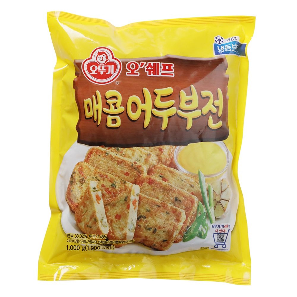 [(주)그린푸드]오쉐프 매콤어두부전 1kg
