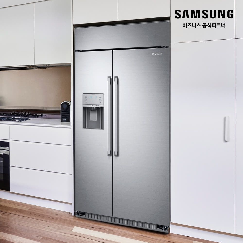 삼성전자 삼성 냉장고 양문형 2도어 클래딩 TBI 빌트인 디스펜서형 BRS665130SR 독립냉각 삼성무료설치(소상공인제품)