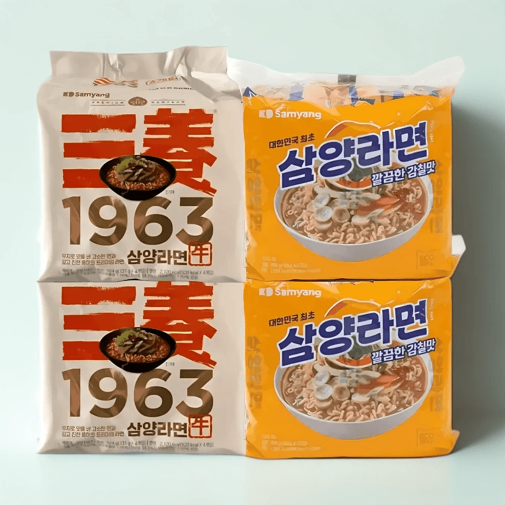 삼양라면2종세트 삼양1963우지라면 삼양라면 총18개