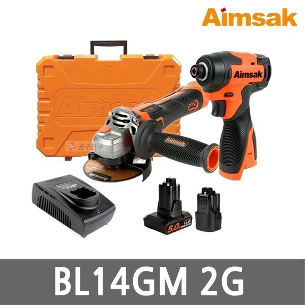 아임삭 아임삭 BL14GM 2G 충전 콤보 세트 14.4V 5.0Ah 3.0Ah 앵글그라인더 임팩드라이버 BL14G505 BL14M503 Gen2