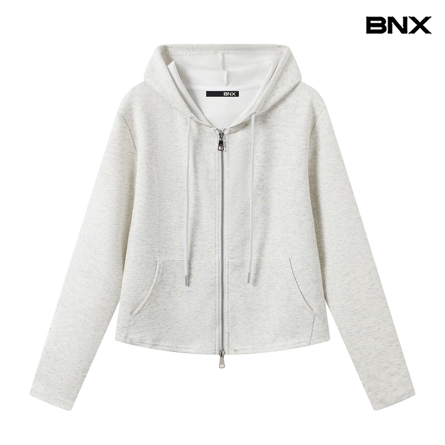 BNX 투웨이 집업 후드 긴팔 티셔츠 (BX3TS006L0)