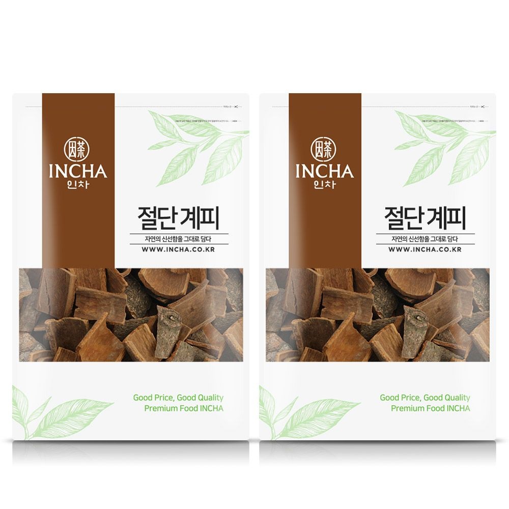 [인차]계피 절단 시나몬 육계 계핏 차 1.2kg (600g x 2팩) 계피차 : 롯데ON
