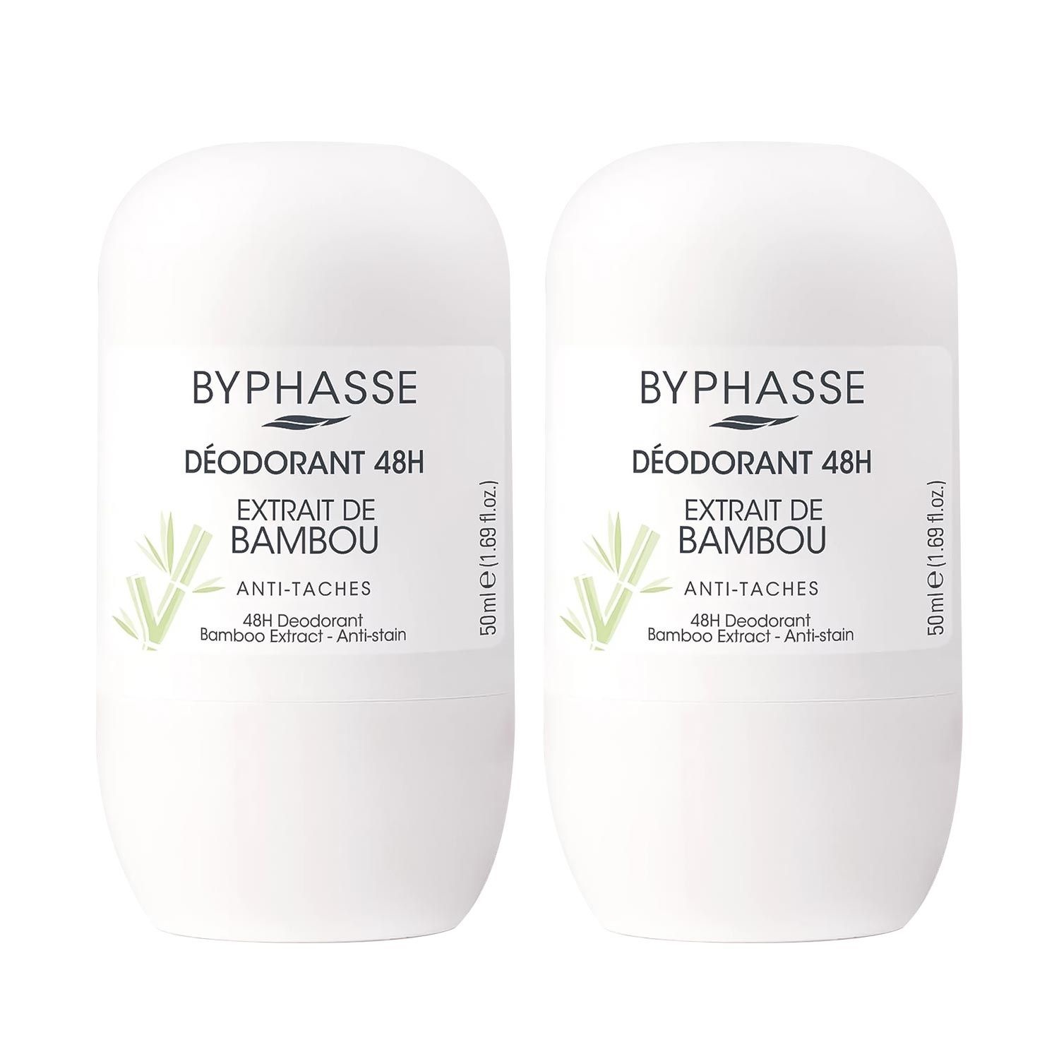 (1+1) 롤온 데오드란트 뱀부 48H 50ml