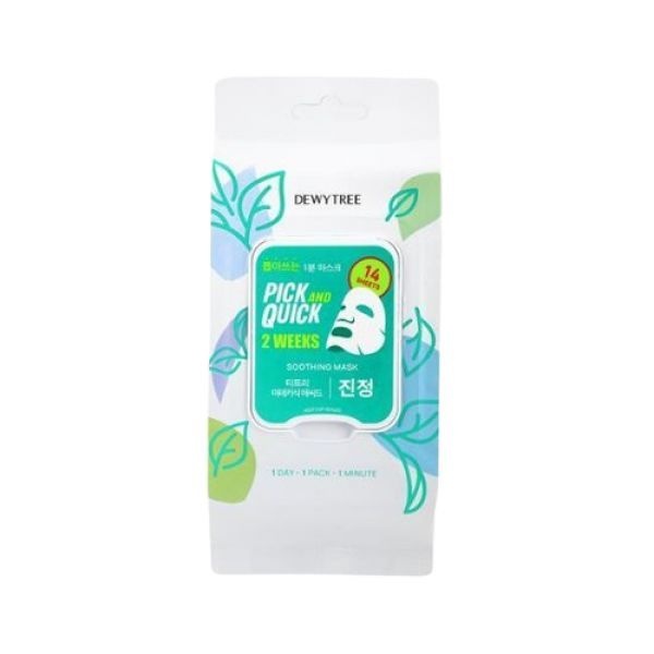 듀이트리 픽앤퀵 투윅스 수딩 마스크 14매입 진정