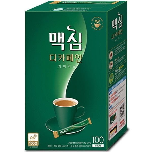 이지하우스 맥심 디카페인 커피믹스 100T: 당일발송~ 640865