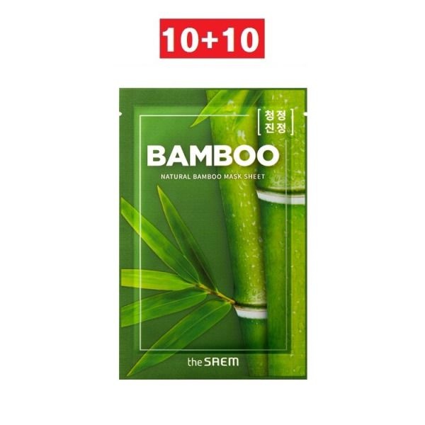 상세페이지 참조 더샘 [더샘] 내추럴 대나무 마스크 시트(청정 진정)_US