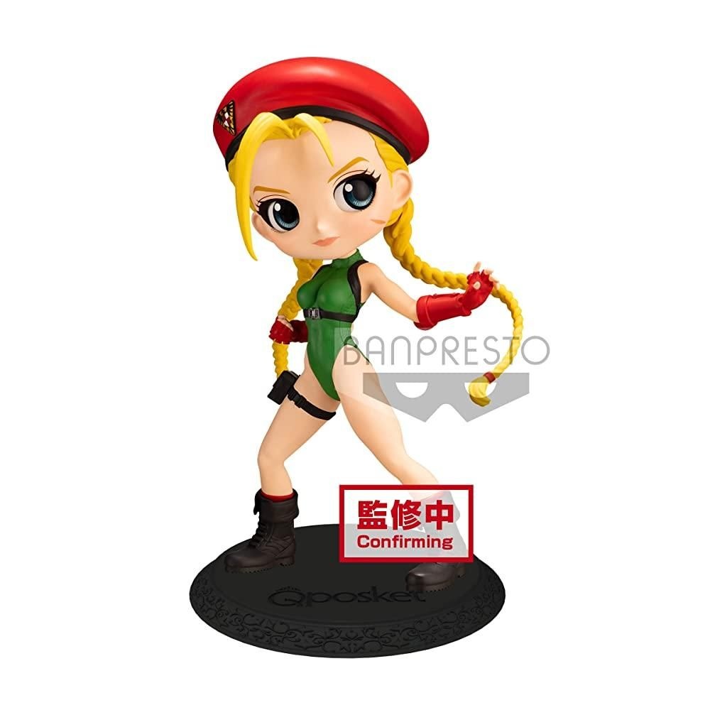Banpresto [해외] Banpresto 스트리트 파이터 시리즈 Q Posket-Cammy-Ver.A, 다양한 색상 128361