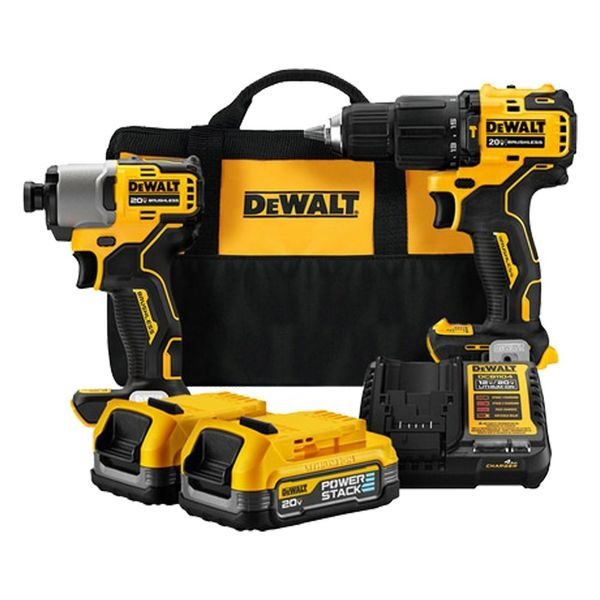 [하프클럽]디월트/DCK2214E2/20V MAX 1.7Ah 콤보세트/소프트백