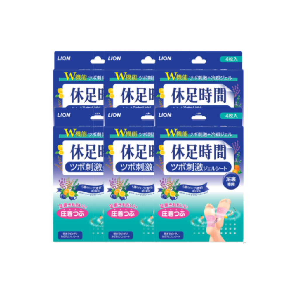 휴족시간 지압시트, 4입, 6개