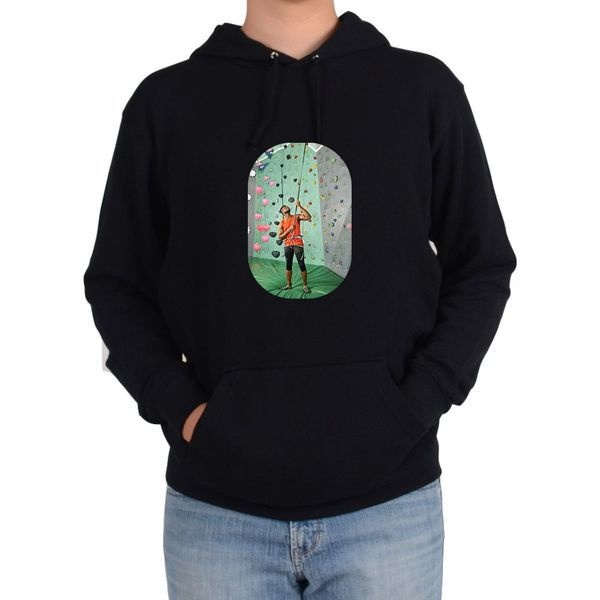 [하프클럽]후드티 실내클라이밍게임 암벽등반 안전주의 지구력그림 다양한 색상 사이즈