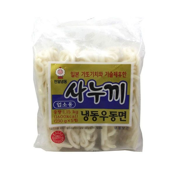 [오늘출발] (무)(냉동)천일냉동 사누끼우동면1.15kg
