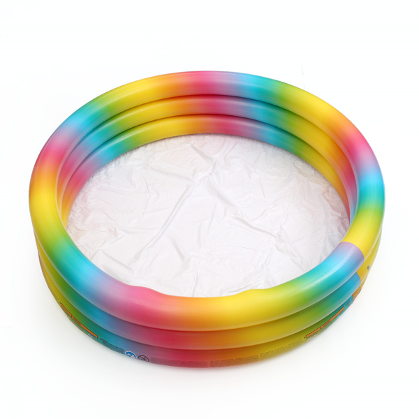 비투비월드 [패션플러스][비투비월드]인텍스 레인보우 원형 풀장(160cm) 유아 물놀이풀장