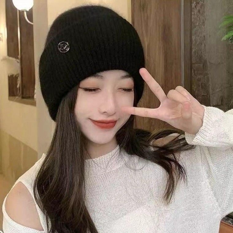 [PAPA.G]5컬러 니트비니 겨울 안감양털 소프트 여성 털비니[인기제품]