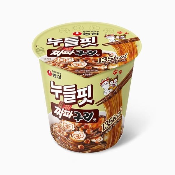 농심 누들핏 짜파구리맛 41.5g x 8개