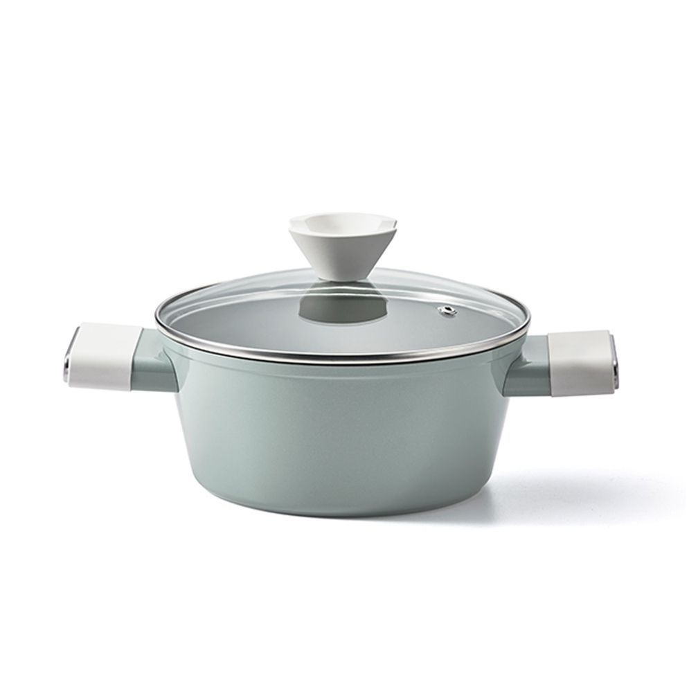 로이첸 그린닷 세라믹 IH 양수냄비 18cm