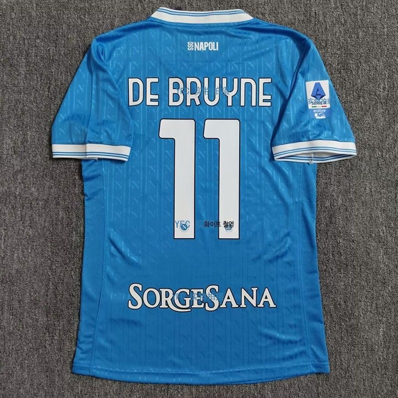 축구 클럽 유니폼 레플리카 2526 나폴리 어웨이 11 데브라이너 8 맥토미니 19 호일렌