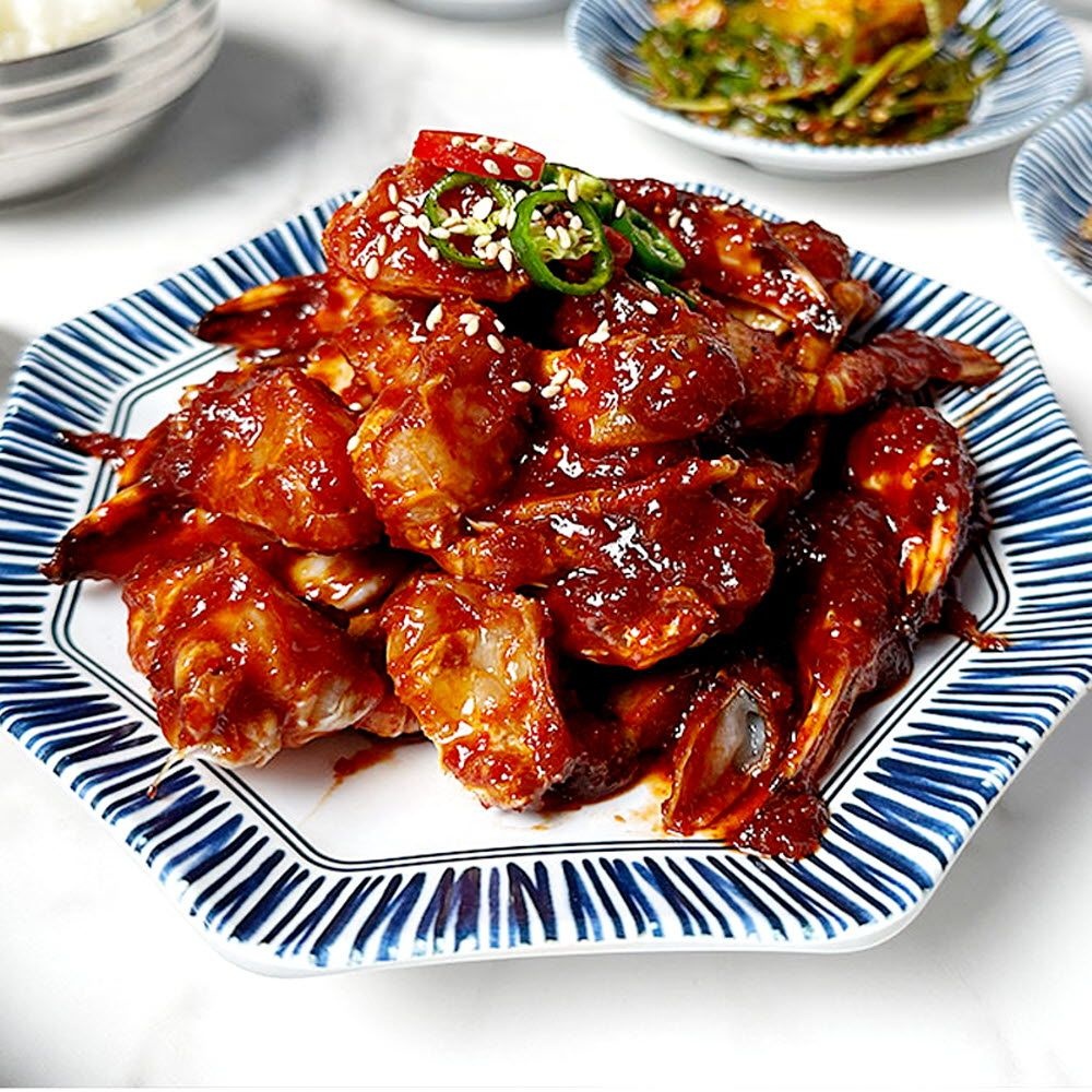 [오늘출발] 여수 양념 게장 순살 돌게장 꽃게장 맛집 택배 게무침 2.5kg