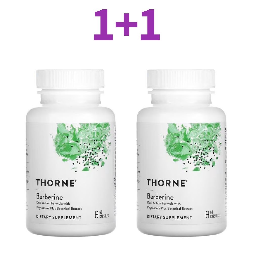 [해외] 쏜리서치 베르베린 1000mg 60캡슐 x 2통
