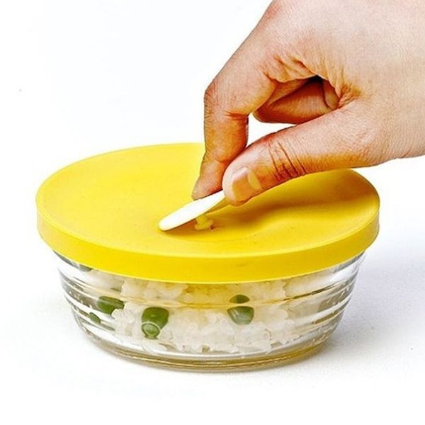 [하프클럽]쿠킹볼 색상랜덤 유리 밀폐용기 310ml