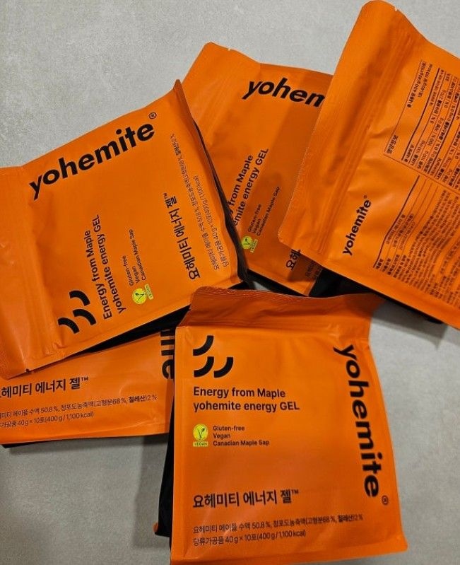 신유빈 요헤미티 에너지젤 5팩