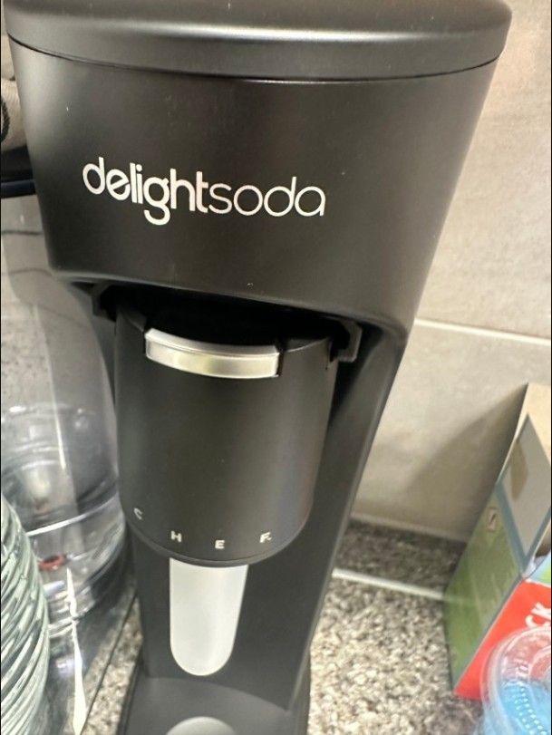 딜라이트소다 셰프 탄산수제조기 / 블랙