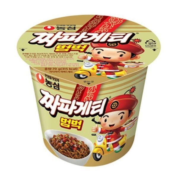농심 농심 짜파게티 짜장범벅 70g 30컵