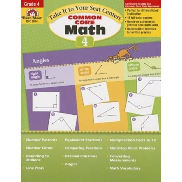 이노플리아 [보리보리]Take It to Your Seat Math Centers Grade 4 (Paperback, Teacher)