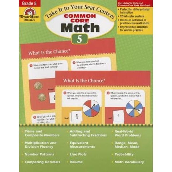이노플리아 [보리보리]Take It to Your Seat Math Centers Grade 5 (Paperback, Teacher)