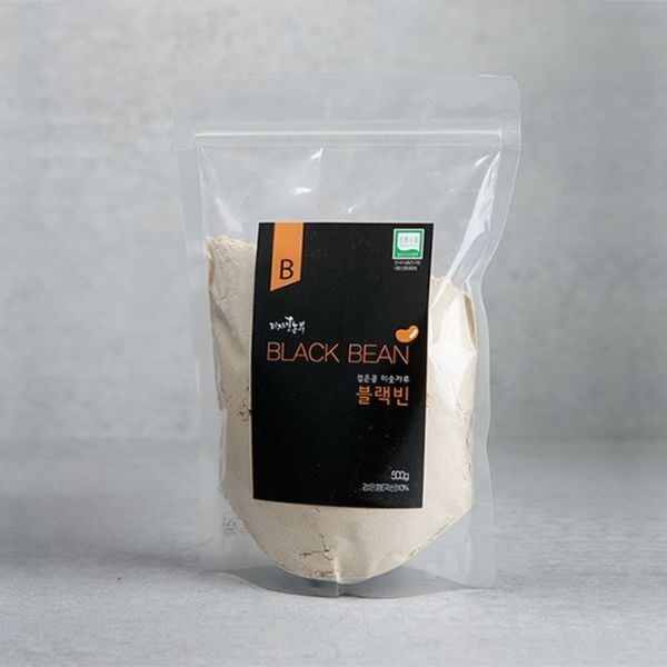 자연맛남 전주맛집 디자인농부 전주 검은콩 미숫가루 블랙빈 1팩 500g