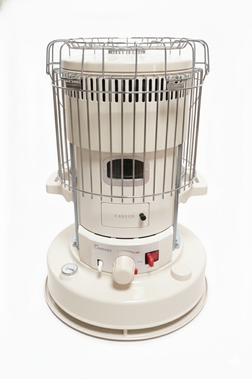 파세코 리프트형 캠핑난로 CAMP-25S + 전용 보관 가방 아이보리