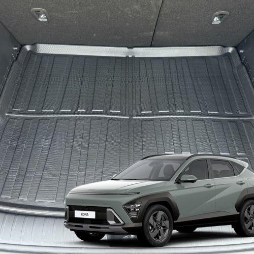 리얼핏 코나 SX2 카본디자인 논슬립 3D 트렁크매트 호환