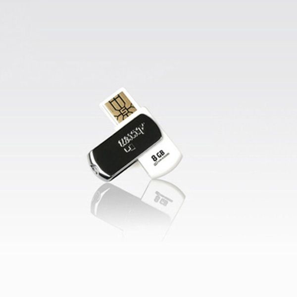 액센 i-Passion Sky XM 8GB USB 스윙타입 메모리 각인 유에스비