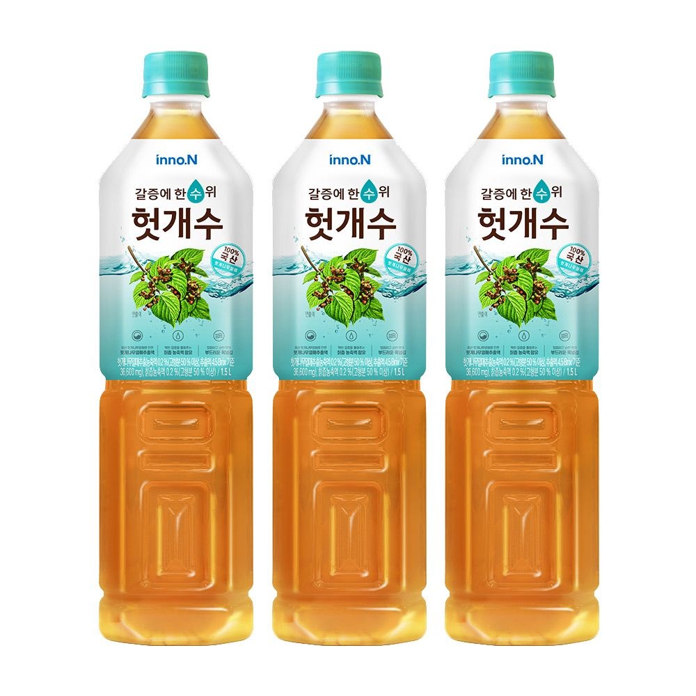 이노엔 컨디션헛개수 1.5L x 6펫 / 헛개음료 헛개차 음료수