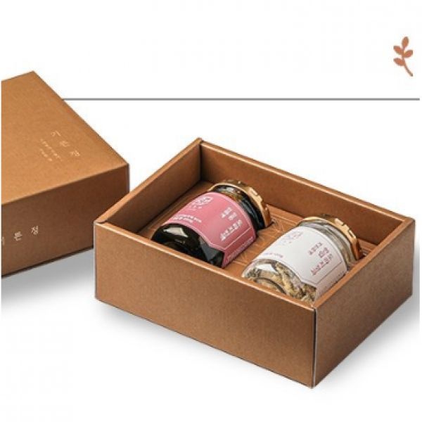 [기뜬정]한입 도라지정과 도라지진액 답례품 2구 세트, 1개