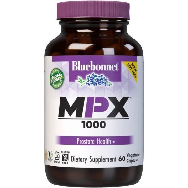 BlueBonnet MPX 1000 Prostate Support Supplement, 60 Count
