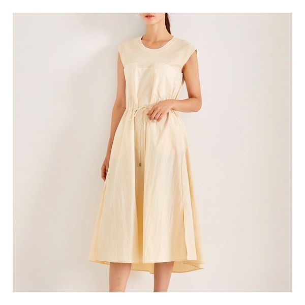 매긴나잇브릿지 매긴니트 배색 원피스 MF2M1OP3431 781489